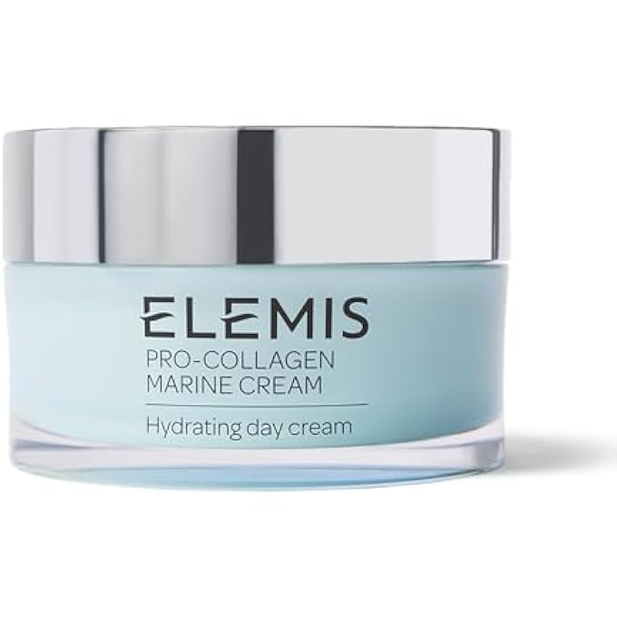 Elemis كريم برو كولاجين البحري خفيف الوزن مضاد للتجاعيد مرطب يومي للوجه يشد وينعم ويرطب بفعالية من مكونات بحرية ونباتية قوية 1.6 أونصة سائلة (عبوة من 1) - Image 1